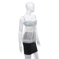 Dolce & Gabbana Babydoll-top in Mint