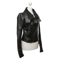 Rick Owens Black jacket made of leather