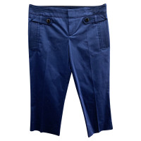 Gucci Paire de Pantalon en Coton en Bleu