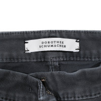 Dorothee Schumacher Jeans aus Baumwolle in Grau
