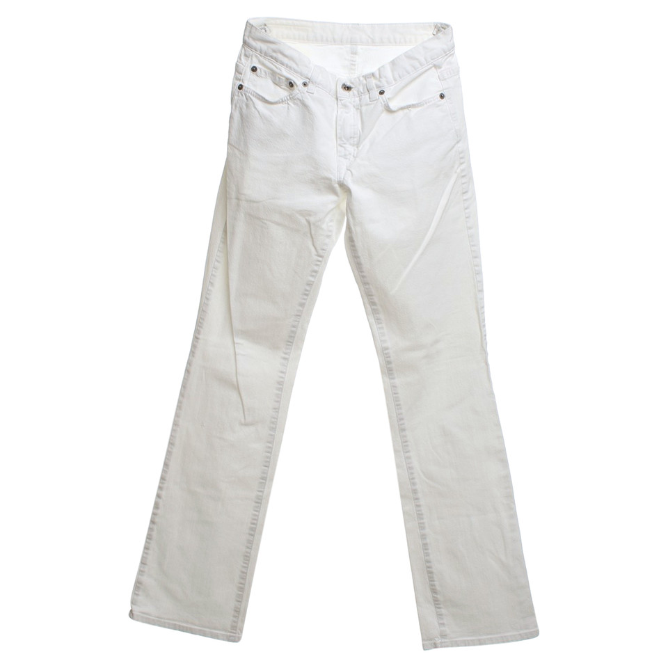 René Lezard Jeans in White