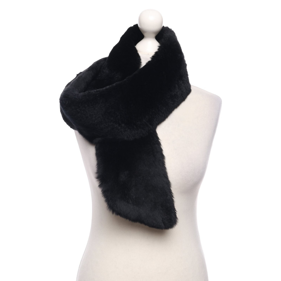 Strenesse Scarf/Shawl Fur in Black