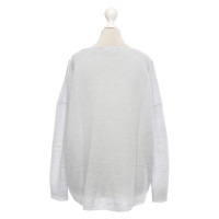 360 Sweater Top en Cachemire en Bleu