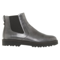 Hogan Ankle boots in a metallic look