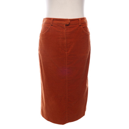 Bogner Skirt Cotton in Orange