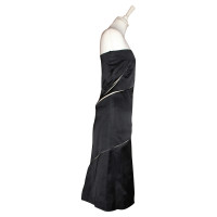 Jil Sander Dress Silk in Black