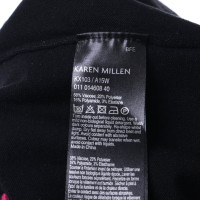 Karen Millen Kleid in Schwarz/Weiß