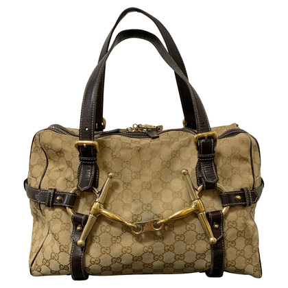 Gucci Boston Bag aus Baumwolle