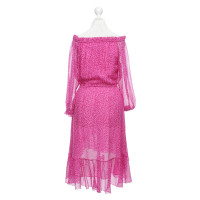Diane Von Furstenberg Robe en Soie en Rose/pink