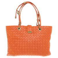 Bottega Veneta Handtas in Orange