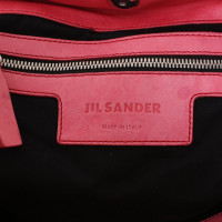 Jil Sander Shoppers en rouge corail