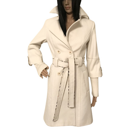 Burberry Giacca/Cappotto in Cashmere in Beige