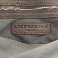 Liebeskind Berlin Umhängetasche aus Leder in Grau