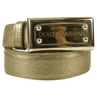 Dolce & Gabbana Gürtel in Silber 