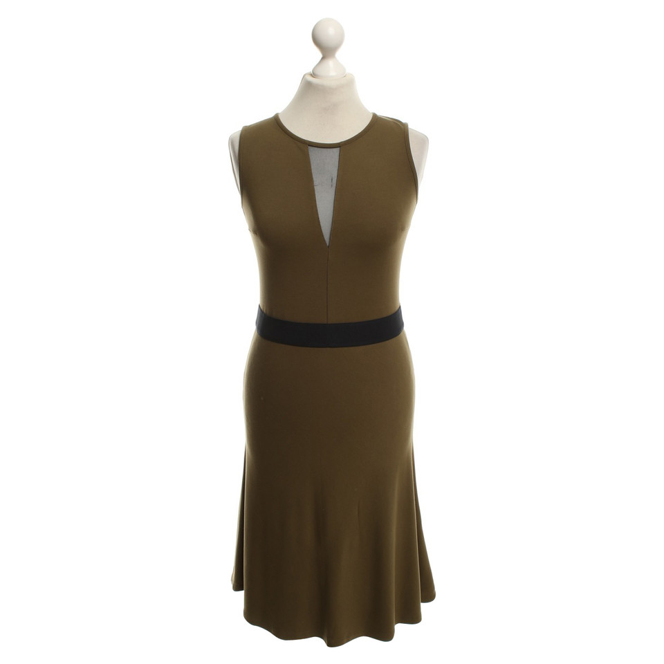 Patrizia Pepe Sporty dress in olive green