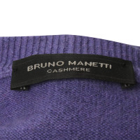 Bruno Manetti Cashmere cardigan in lilac