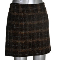 Dolce & Gabbana Check Wool-skirt