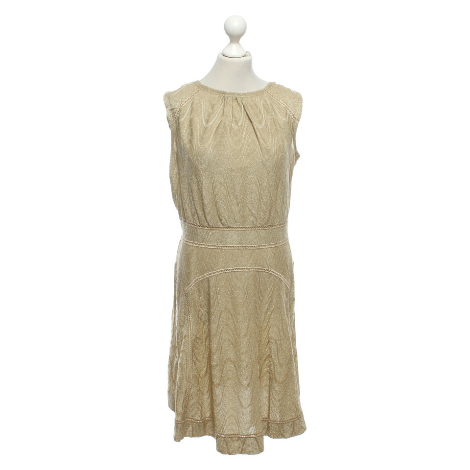 M Missoni Kleid in Gold