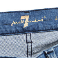 7 For All Mankind Jeans mit Schmuckstein-Besatz