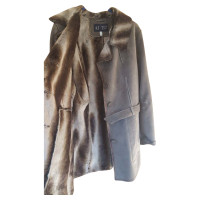 Armani Jeans Leather coat in grey
