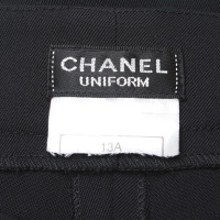 Chanel Uniform Hose in Schwarz