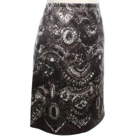 Prada Silk skirt with pattern