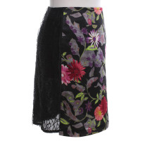 Christian Lacroix skirt with a floral pattern