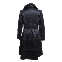 Moschino Love Gewatteerde jas in zwart