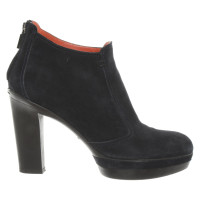 Santoni Ankle boots Leather in Blue