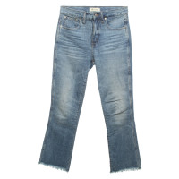 Madewell Jeans aus Baumwolle in Blau