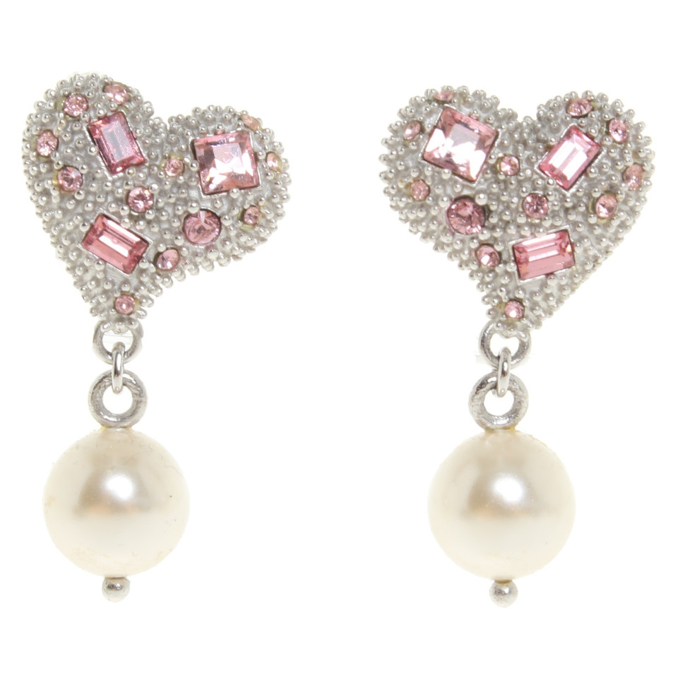 Miu Miu Stud earrings in heart shape