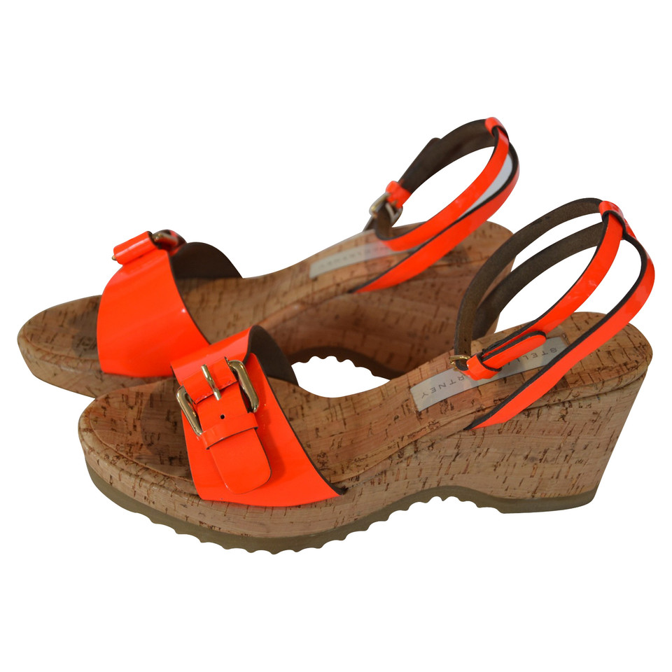 Stella McCartney Sandalen met sleehak