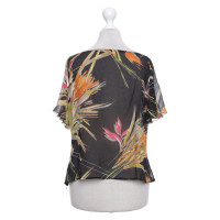 Marc Cain Silk top with pattern