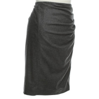 St. Emile Flannel skirt with ruffle