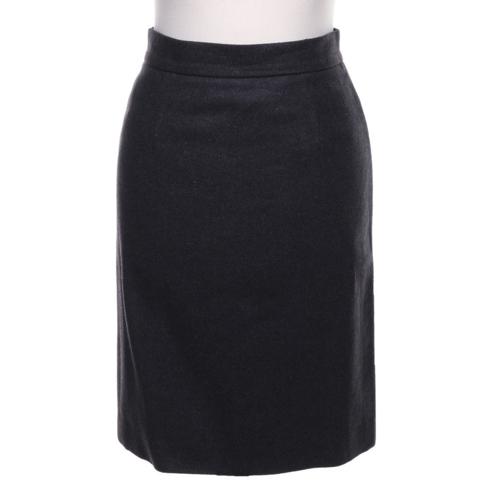 Valentino Garavani skirt in anthracite