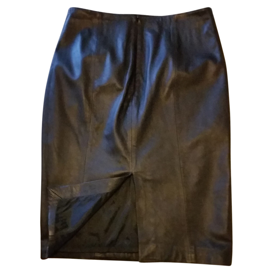 Hobbs Leather skirt