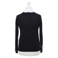 Claudie Pierlot Sweater with white collar