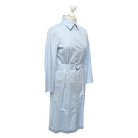 Hugo Boss Kleid aus Baumwolle in Blau