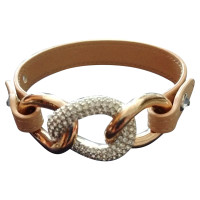 Swarovski Bracelet en cuir