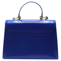 Guess Handbag Leather in Blue