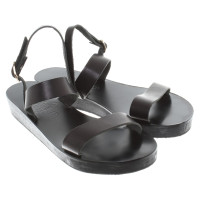 Ancient Greek Sandals Sandali in nero