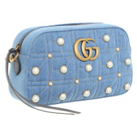 Gucci Marmont Bag in Blau