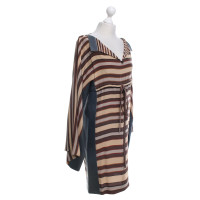 Fendi Striped silk dress