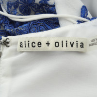 Alice + Olivia Abito in bicolore