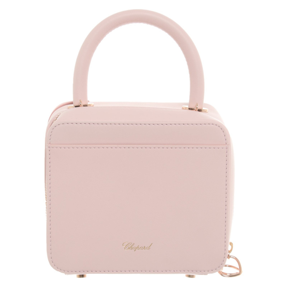Chopard Handbag Leather in Pink
