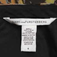 Diane Von Furstenberg Minirok met Batik Print