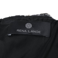 Rena Lange Robe à paillettes en noir
