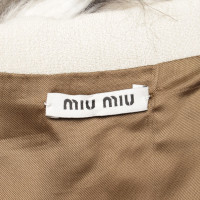 Miu Miu Coat made of fake fur