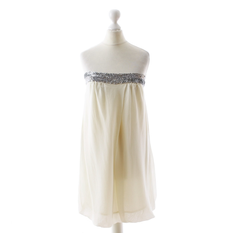 French Connection Bustier dress with sequins