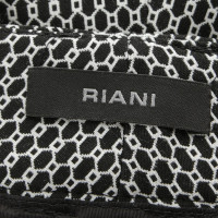 Riani Pants in black / white